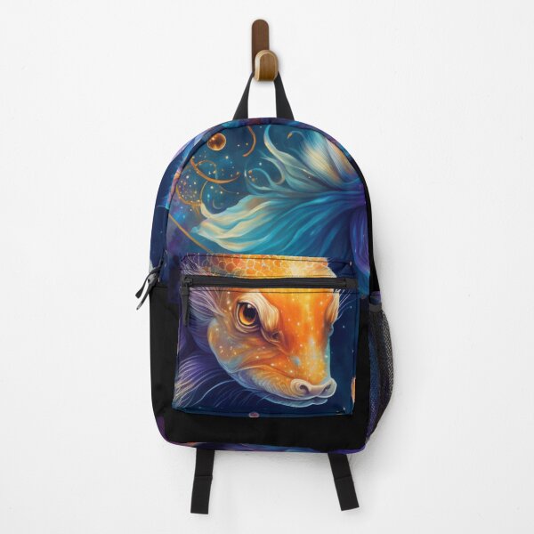 Item preview, Cosmic Pisces V1: A Zodiac Portrait in a Galaxy of Colors  designed and sold by TheNightLife.