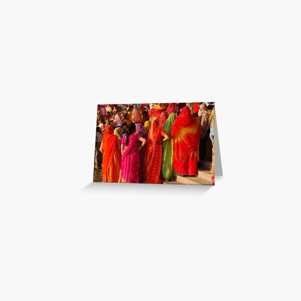 Expectation, Udaipur, India Greeting Card