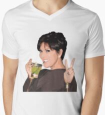 Kris Jenner Men's V-Neck T-Shirt