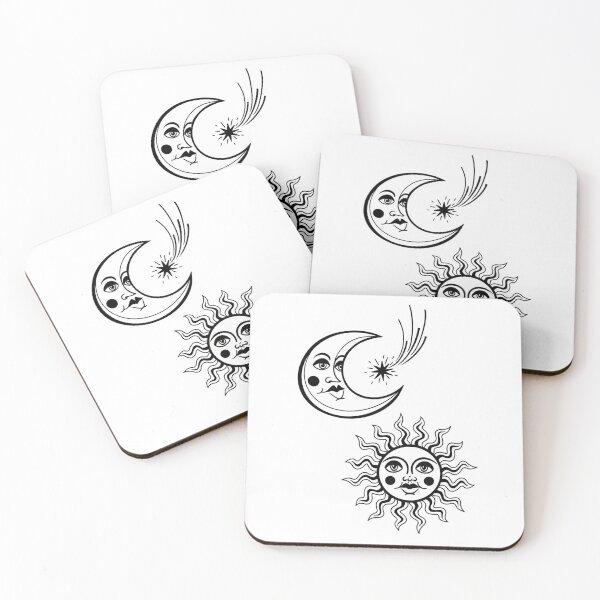 Item preview, Sun and moon designed and sold by Twistedreamland.