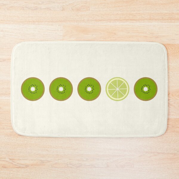 Item preview, Five middle objects kiwi and lime pattern 1 designed and sold by LemonCreamyyyy.