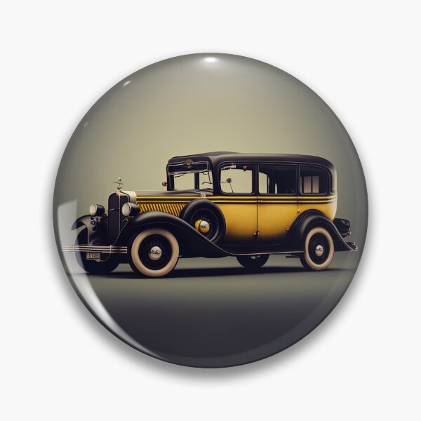 Item preview, Art Deco Style Taxis designed and sold by TheArtfulAI.
