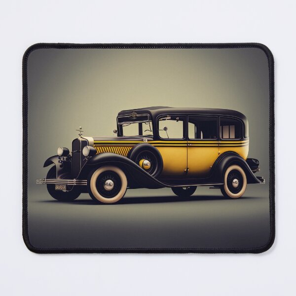 Item preview, Art Deco Style Taxis designed and sold by TheArtfulAI.