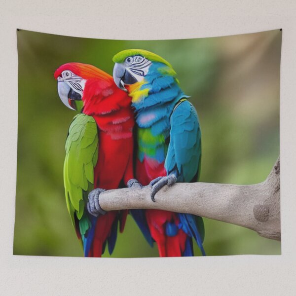 Item preview, Parrots on a Perch designed and sold by shakespeare1212.