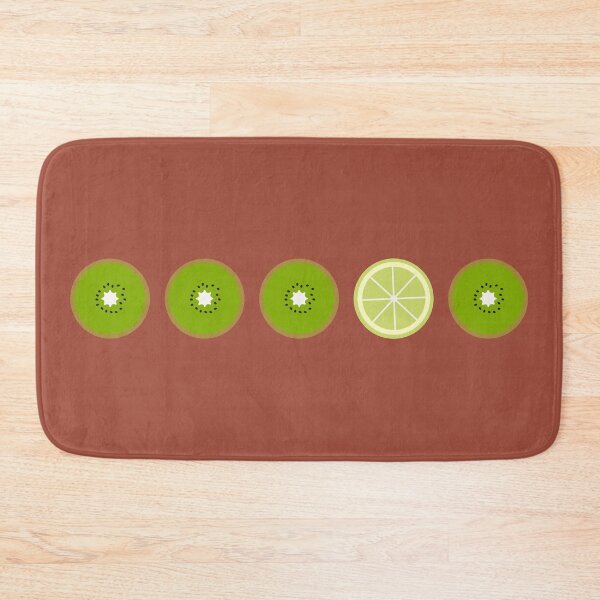 Item preview, Five middle objects kiwi and lime pattern 2 designed and sold by LemonCreamyyyy.