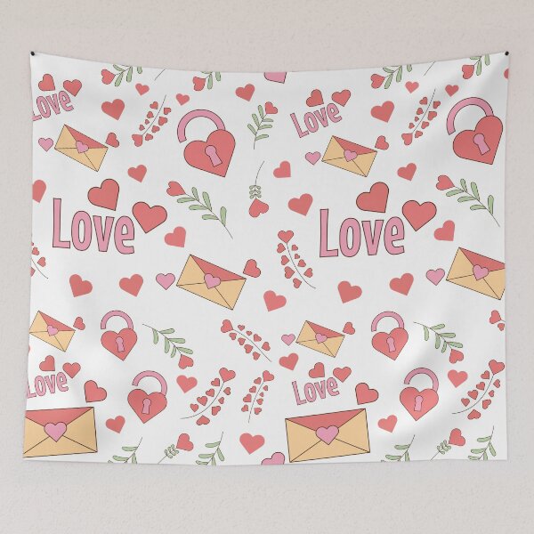 Item preview, Heart and Soul A Valentine's Day Pattern designed and sold by Design_for_merch.