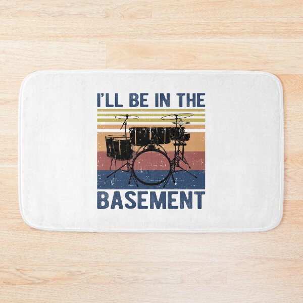Item preview,  I'll Be In The Basement Drummer Vintage designed and sold by AnitaBice.