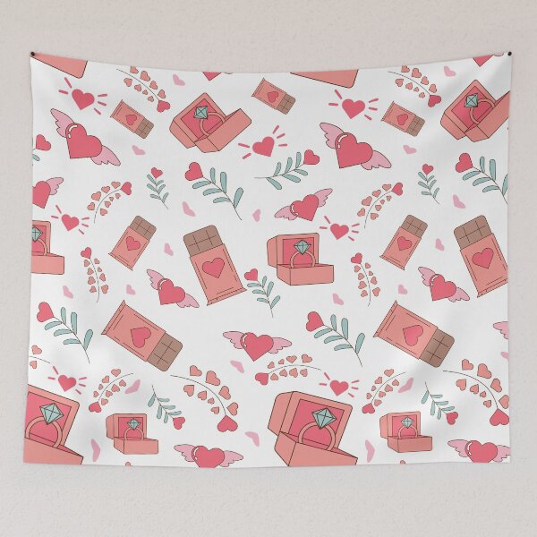 Item preview, Heart and Soul A Valentine's Day Pattern designed and sold by Design_for_merch.