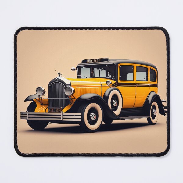 Item preview, Art Deco Style Taxis designed and sold by TheArtfulAI.