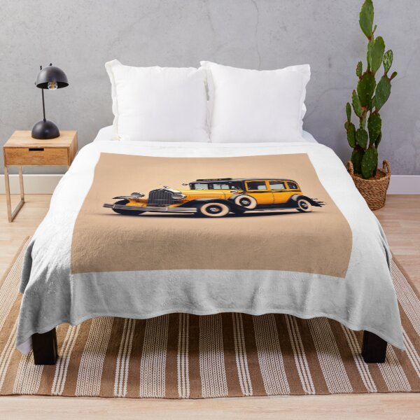 Item preview, Art Deco Style Taxis designed and sold by TheArtfulAI.