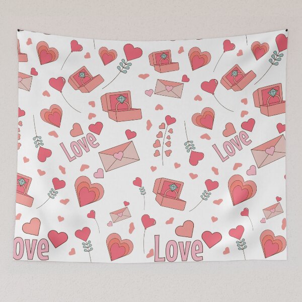 Item preview, Heart and Soul A Valentine's Day Pattern designed and sold by Design_for_merch.
