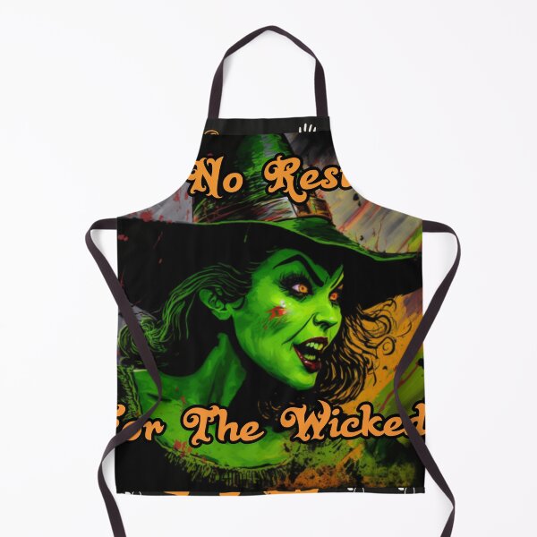 Item preview, No Rest For The Wicked Witch Halloween Design designed and sold by SilverAndGolden.