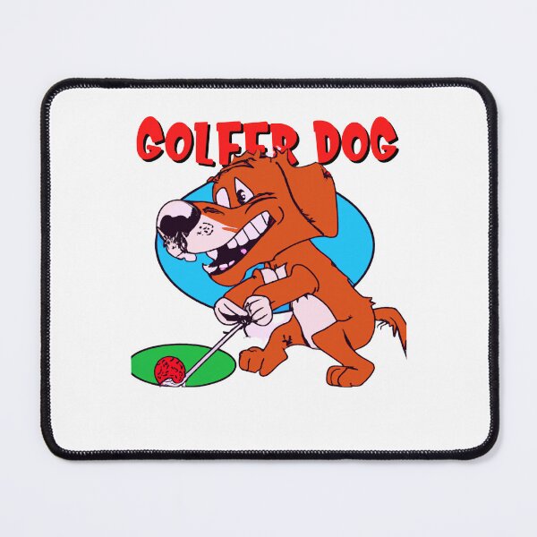 Item preview, Golfer Dog : cute dog,funny dog,golf player designed and sold by SheryfaEl.