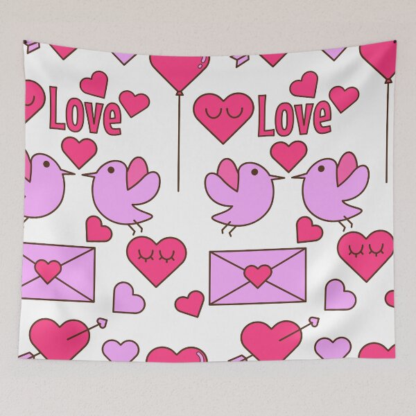 Item preview, Heart and Soul A Valentine's Day Pattern designed and sold by Design_for_merch.