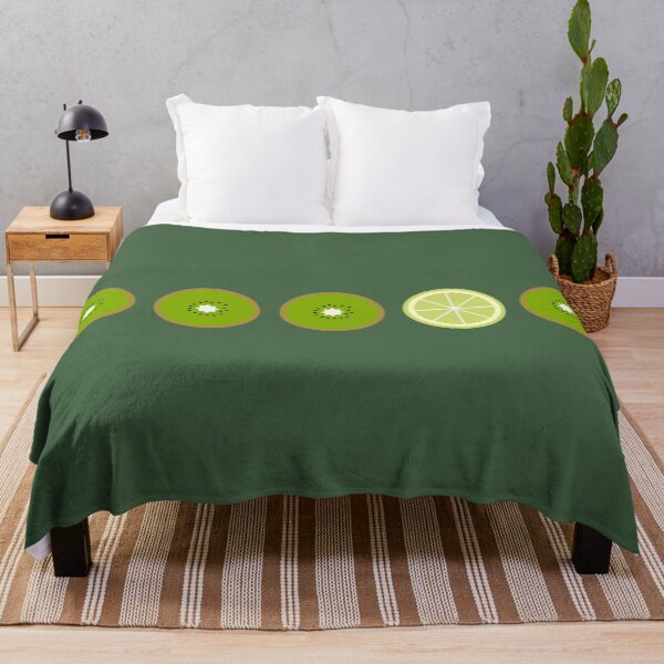 Item preview, Five middle objects kiwi and lime pattern 5 designed and sold by LemonCreamyyyy.