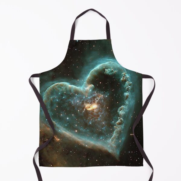 Item preview, The Heart Nebula in Teal and Gold designed and sold by KLOIK.