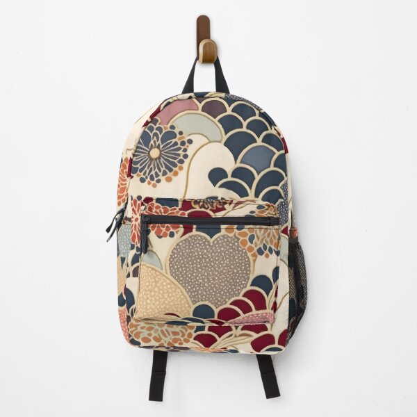 Item preview, Contemporary Karakusa Japanese Pattern-Hana No. 19 by Bossy Cat Home designed and sold by BossyCatHome.