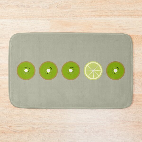 Item preview, Five middle objects kiwi and lime pattern 6 designed and sold by LemonCreamyyyy.