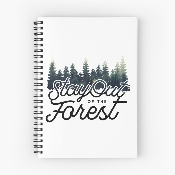 Item preview, Typography - Stay Out of the Forest MFM Quote designed and sold by Batg1rl.