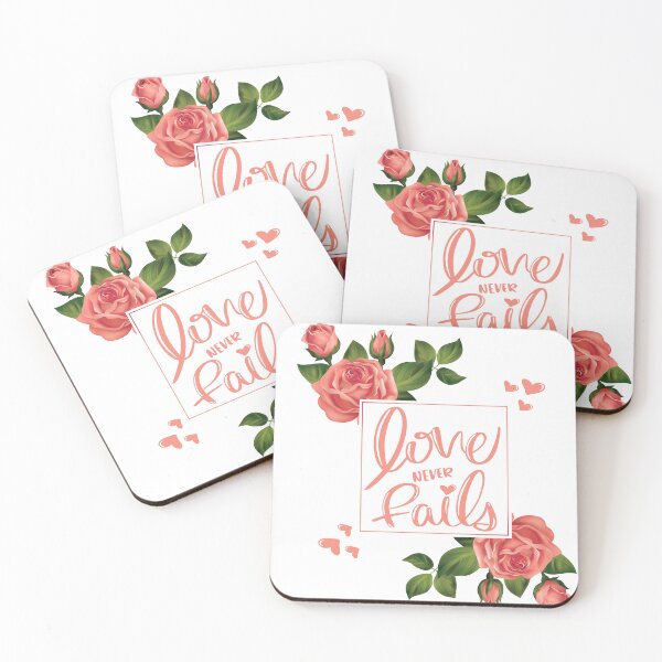 Item preview, love never fails verse  designed and sold by josephfanous.