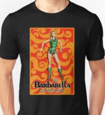 Barbarella - Poster Classic Science Fiction Cult Movie Unisex T-Shirt