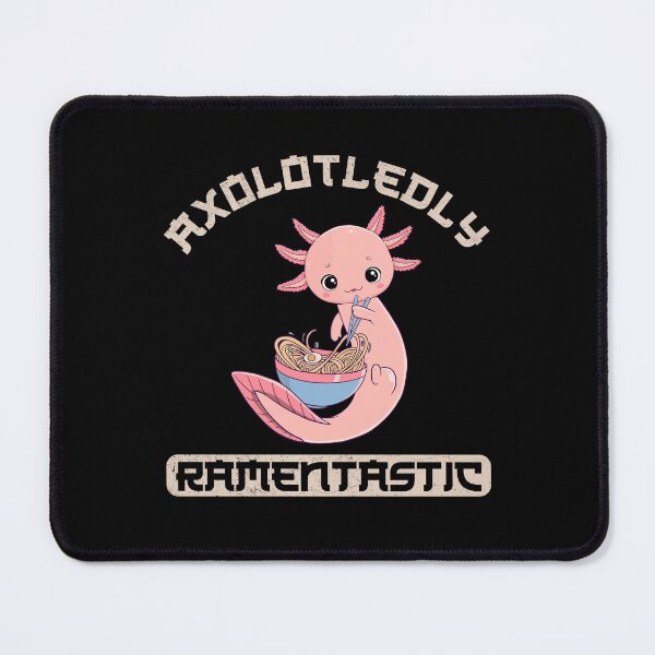 Item preview, Cute Axolotl Eating Ramen Noodles Bowl Japanese Noodle Lover  designed and sold by fooderiffic.