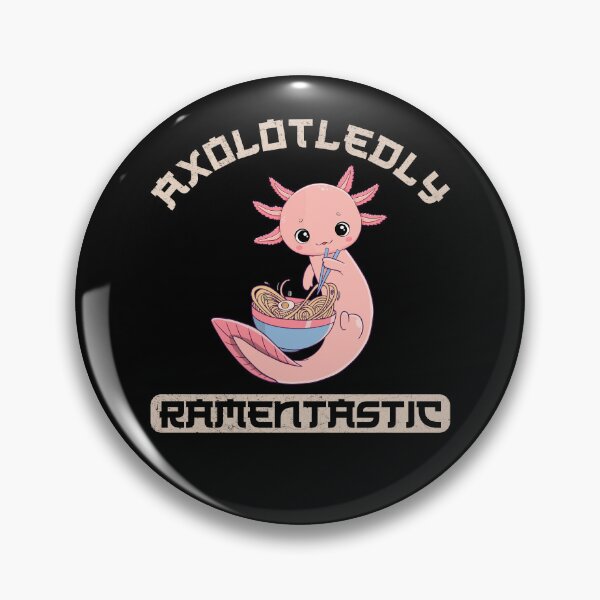 Item preview, Cute Axolotl Eating Ramen Noodles Bowl Japanese Noodle Lover  designed and sold by fooderiffic.