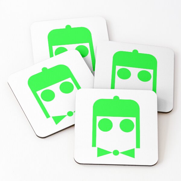 Item preview, Albert B. Squid GREEN Logo designed and sold by Square Root of Squid.