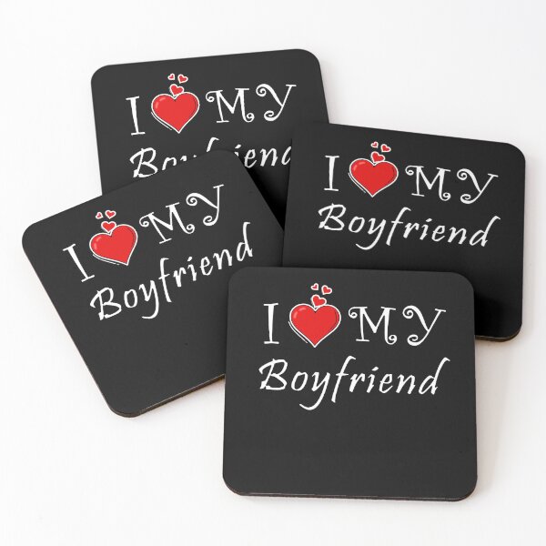 Item preview, I love my boyfriend designed and sold by D/ArtLoveStore ⭐⭐⭐⭐⭐.