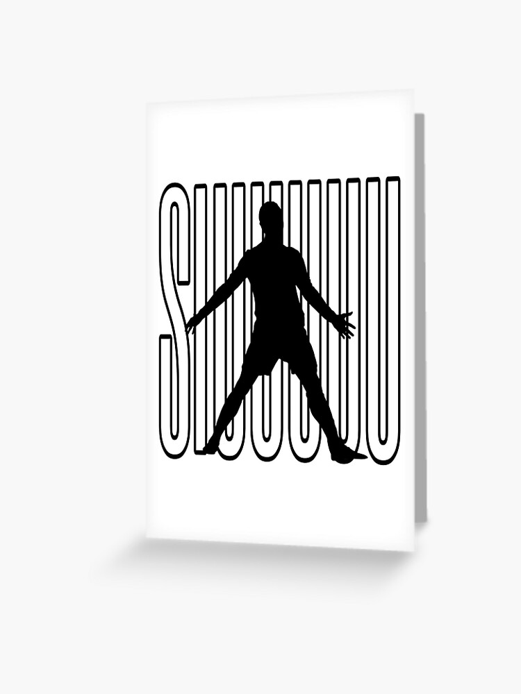 cristiano ronaldo siuuu  Sticker for Sale by masahiko212