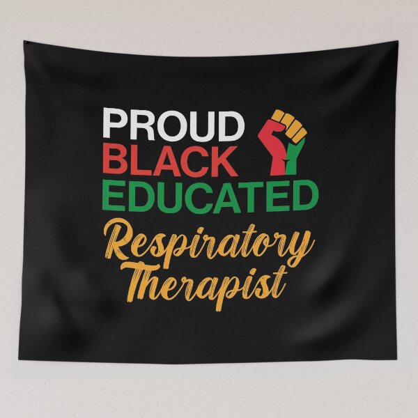 Item preview, Black Pride Respiratory Therapist | Black Proud Educated | Gift For Black Respiratory Therapist designed and sold by AMINE  ★★★★★.