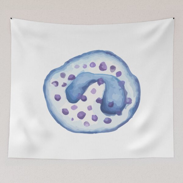 Item preview, Basophil WBC white blood cell designed and sold by labstud.