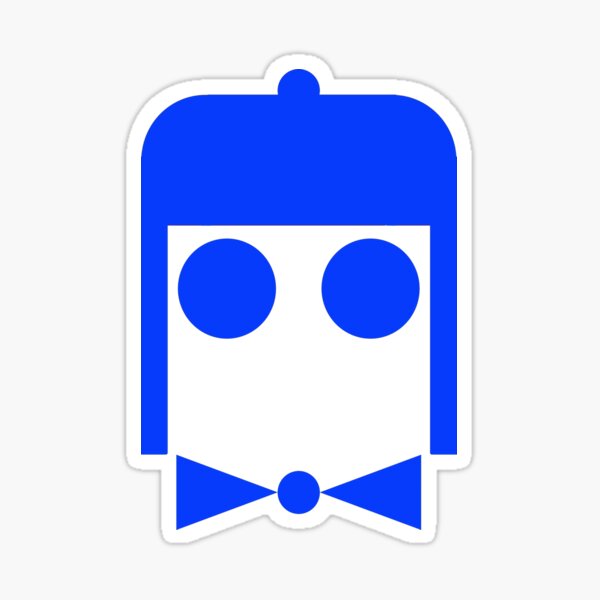 Item preview, Albert B. Squid BLUE Logo designed and sold by Square Root of Squid.