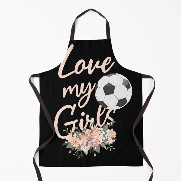 Item preview, Funny Love My Girls Soccer Gift For Mom Women Teen Girls Player designed and sold by sheamgjirij.