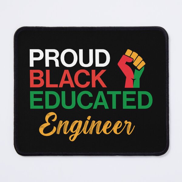 Item preview, Black Pride Engineer| Black Proud Educated | Gift For Black Engineer designed and sold by AMINE  ★★★★★.