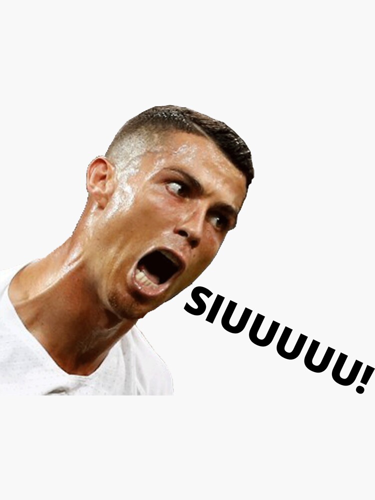 Cristiano Ronaldo Siuuuu Meme Animated Cursor - Sweezy Cursor