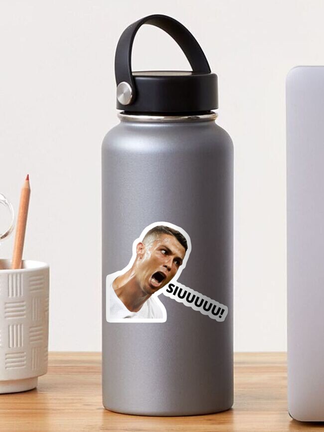 cristiano ronaldo siuuu  Sticker for Sale by masahiko212