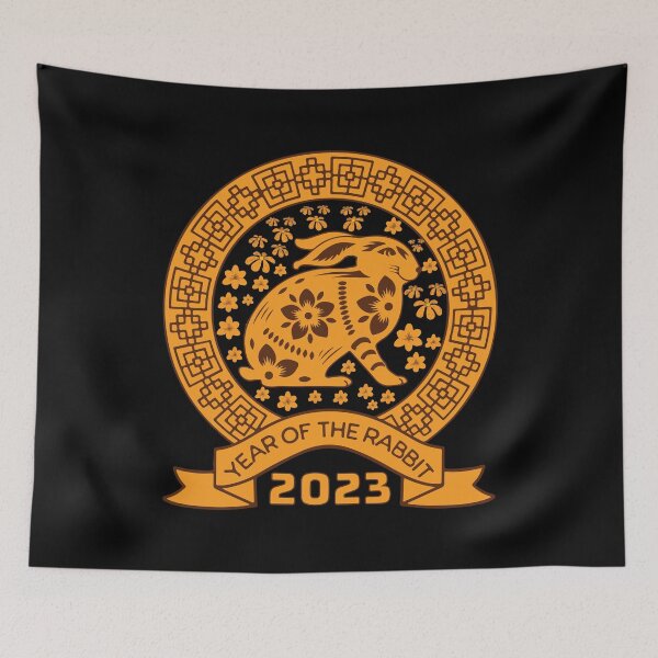 Item preview, Year Of The Rabbit 2023 designed and sold by designerpriti.