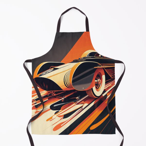 Item preview, Speed Car Formel One Futuristic Vintage Illustration Colorful designed and sold by HRMNY25.