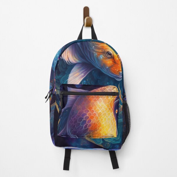 Item preview, Cosmic Pisces V4: A Zodiac Portrait in a Galaxy of Colors designed and sold by TheNightLife.