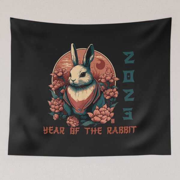 Item preview, Cute Chinese New Year Design Funny Year Of The Rabbit 2023 T-Shirt designed and sold by Bobby-Bancel.