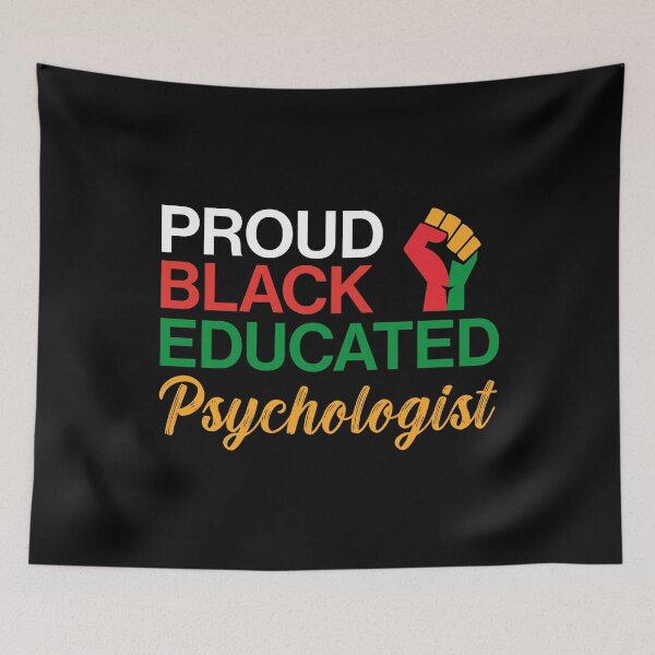 Item preview, Black Pride Psychologist | Black Proud Educated | Gift For Black Psychologist designed and sold by AMINE  ★★★★★.