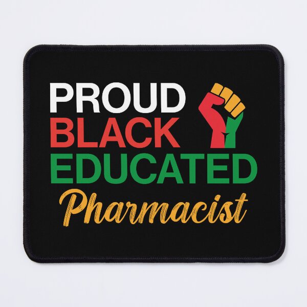 Item preview, Black Pride Pharmacist | Black Proud Educated | Gift For Black Pharmacist designed and sold by AMINE ★★★★★.
