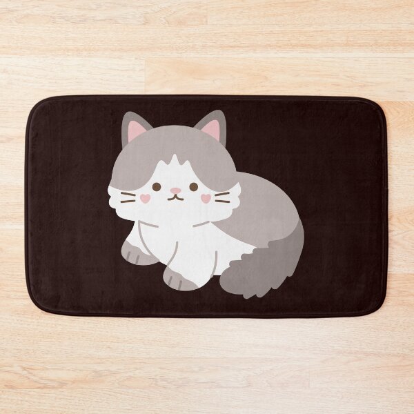 Item preview, Whimsical Whiskers Adorable Cat Sticker Design designed and sold by majnate.