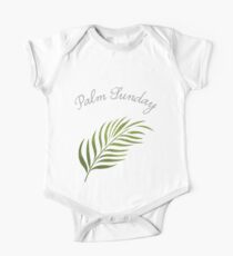 Palm Sunday Leaf One Piece - Short Sleeve