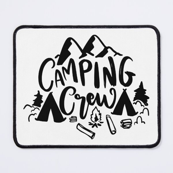 Item preview, Camping Crew - Black quotes designed and sold by jwebmarket.