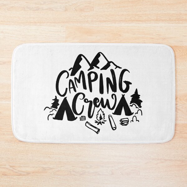 Item preview, Camping Crew - Black quotes designed and sold by jwebmarket.