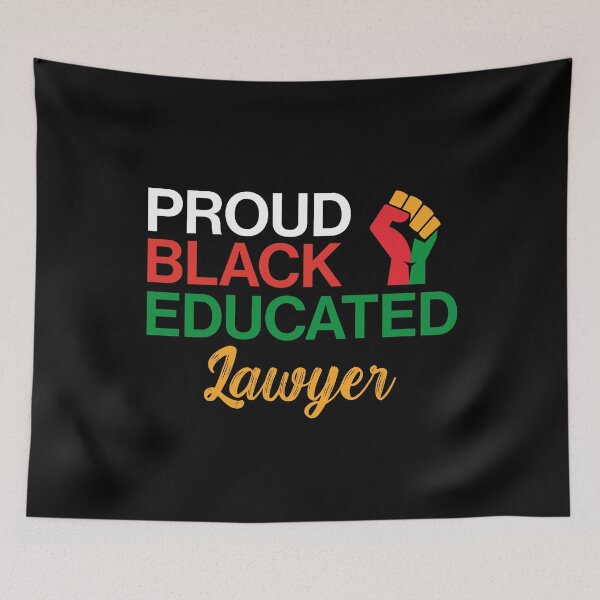 Item preview, Black Pride Lawyer | Black Proud Educated | Gift For Black Lawyer designed and sold by AMINE  ★★★★★.