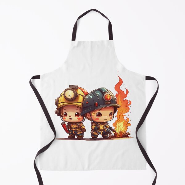 Item preview, Brave Little Firefighters designed and sold by TheChibiStore.
