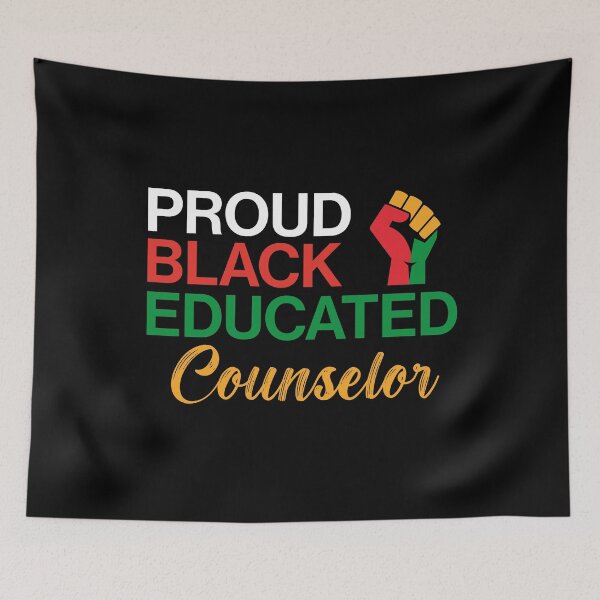 Item preview, Black Pride Counselor | Black Proud Educated | Gift For Black Counselor designed and sold by AMINE  ★★★★★.